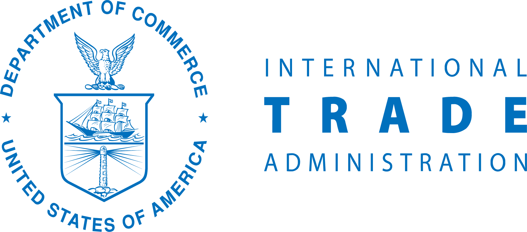 Logo of the US Department of Commerce International trade Associaltion